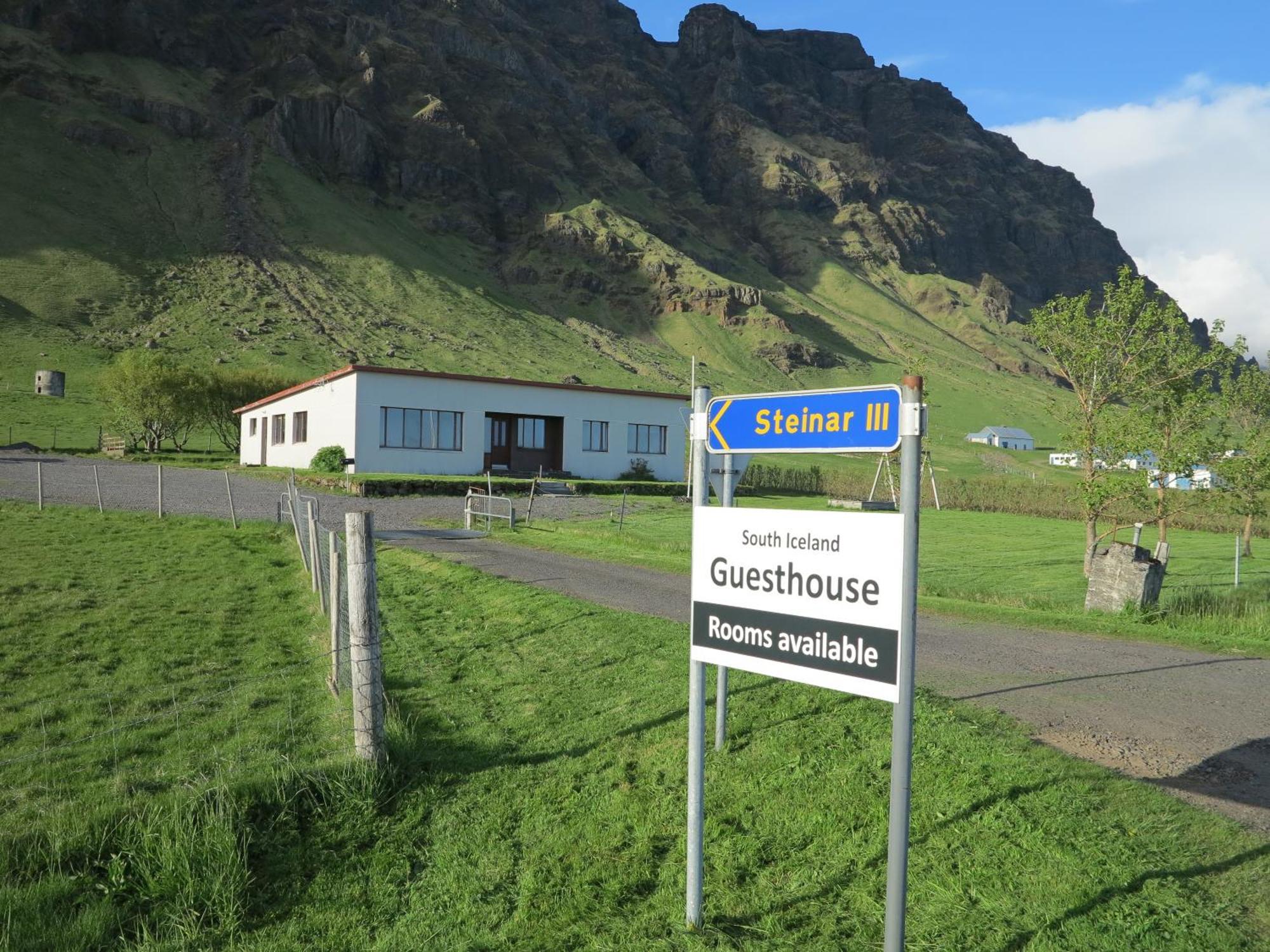 South Iceland Guesthouse Steinar Exterior foto